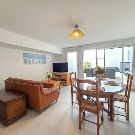 Moderne Avec Terrasse Proche Et Centre, Wi-fi Inclus A Saint-brevin - Fr-1-364-182 Διαμέρισμα *