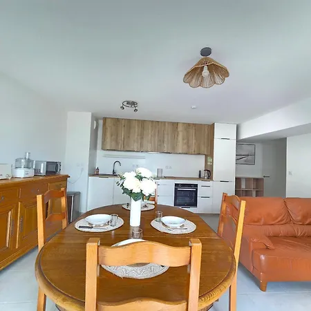 Moderne Avec Terrasse Proche Et Centre, Wi-fi Inclus A Saint-brevin - Fr-1-364-182 شقة