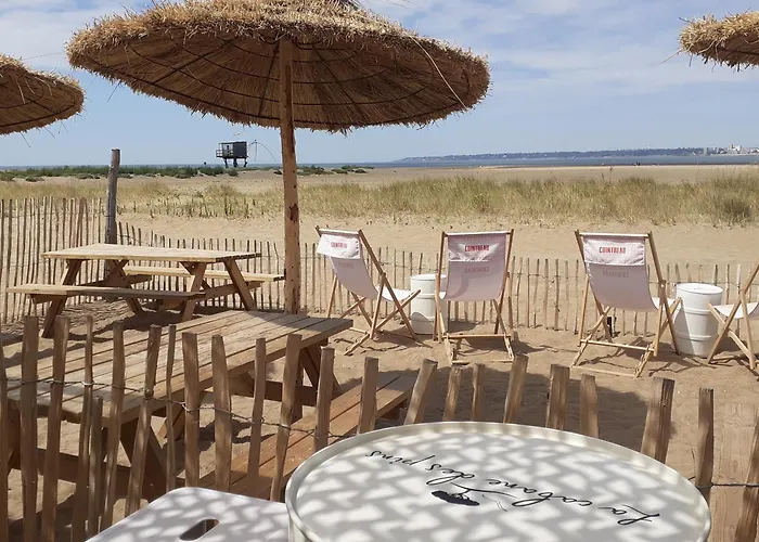 Moderne Avec Terrasse Proche Et Centre, Wi-fi Inclus A Saint-brevin - Fr-1-364-182 דירה סן-ברבן-לה-פן