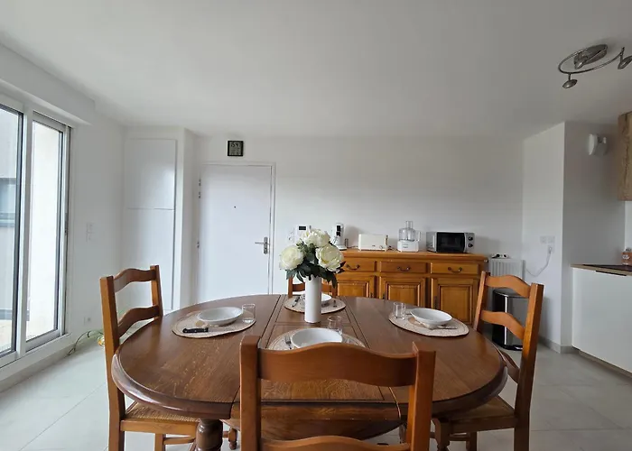 Moderne Avec Terrasse Proche Et Centre, Wi-fi Inclus A Saint-brevin - Fr-1-364-182 דירה סן-ברבן-לה-פן